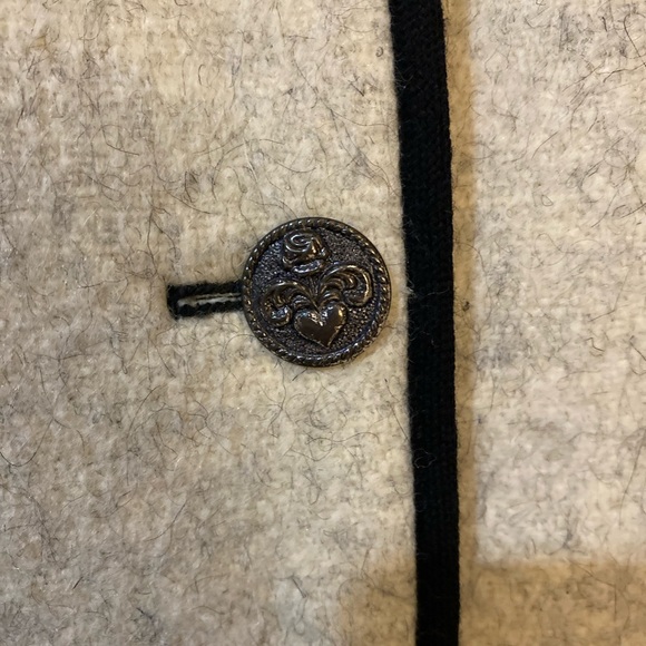 Vintage Boos Wool Button-up Jacket - Size 42 (10) - Picture 2 of 6